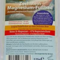 Zechstein Magnesium Fußbad 125g - 47% Magnesiumchlorid - kexx1001