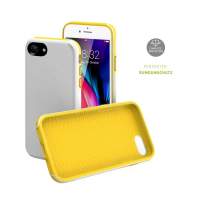 Handy Schutzhülle iPhone 8 in Gray/Yellow