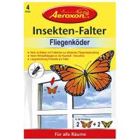 AEROXON Insekten-Falter 4er Pack x 12 Pack= 48 Stück