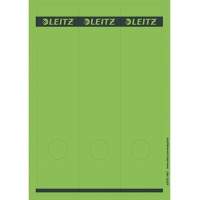 Leitz folder label 16870055 long/wide paper green 75 pieces/pack.