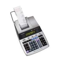 Canon desktop calculator MP1211-LTSC printing 12 digits silver