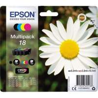 Epson Tintenpatrone T18 sw/c/m/y 4 St./Pack.