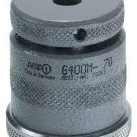 Screw jack No. 6400M size 80 with flat support and magnetic base AMF