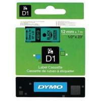 DYMO Schriftbandkassette D1 S0720590 12mmx7m schwarz auf grün