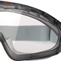Safety goggles 2890A clear with nylon head strap acetate lens