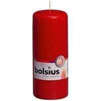 BOLSIUS Stumpenkerze 16x6cm rot 10er pack