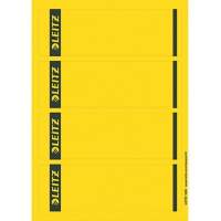 Leitz folder label 16852015 short/wide paper yellow 100 pcs./pack.