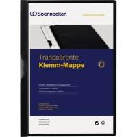 Soennecken clip folder 3320 DIN A4 up to 30 sheets PVC black