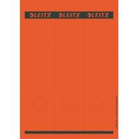 Leitz folder label 16870025 long/wide paper red 75 pieces/pack.