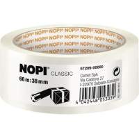 NOPI packing tape 57209-00000-02 38mmx66m transparent