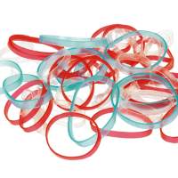 METALTEX elastic bands 3 sizes, 6 packs