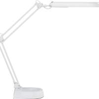Schreibtischlampe Metall/Ku.weiß H.max.450mm m.Standfuß m.LED