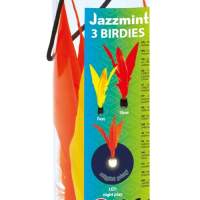 Jazzminton Birdies (Ersatzbälle), 3 er pack