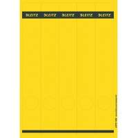 Leitz folder label 16880015 long/narrow paper yellow 125 pcs./pack.