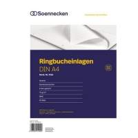 Soennecken Ringbucheinlage 2316 DIN A4 70g liniert 50 Blatt/Pack.
