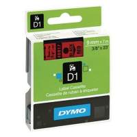 DYMO tape cassette D1 S0720720 9mmx7m black on red