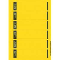 Leitz folder label 16862015 short/narrow paper yellow 150 pcs./pack.