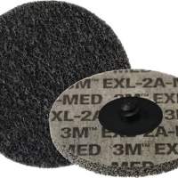 3M fleece compact disc Scotch Brite XL-DR, D. 50.8mm fine, grey, 15 pieces