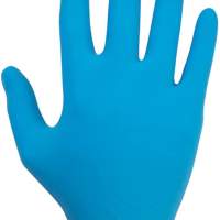 Nitrile gloves, powder-free, climate-neutral disposable gloves, close-fitting and elastic, ECO-FRIENDLY AND RECYCLEABLE | The wo