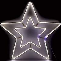 57 CM LED Weihnachtsaufhänger Weihnachten Stern