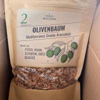 Olivenbaum Mehl Räucherchips, 300ml, Großhandel, Marke: Smokey Olive Wood, für Wiederverkäufer, A-Ware,Restposten