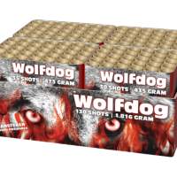 Wolfdog 130 Schuß Megaverbund 120 Sek Feuerwerk
