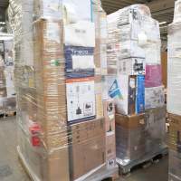 33 palets de mercancías ABC – mercancías devueltas | aspiradora de hierro